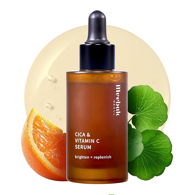 Meebak Cica & Vitamin C Serum 1.1 fl. oz.(33ml)