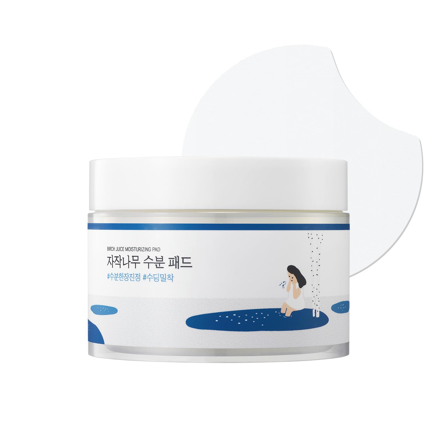 ROUND LAB Birch Juice Moisturizing Pad 80ea 5.29 oz.(150g)