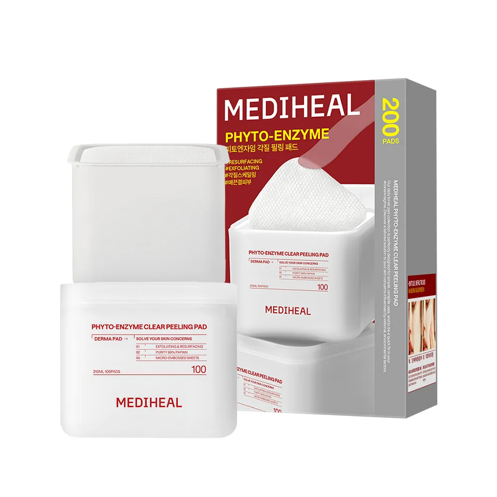 [7types] MEDIHEAL Toner Pad 100+100ct Double Set - Image 7 of 7