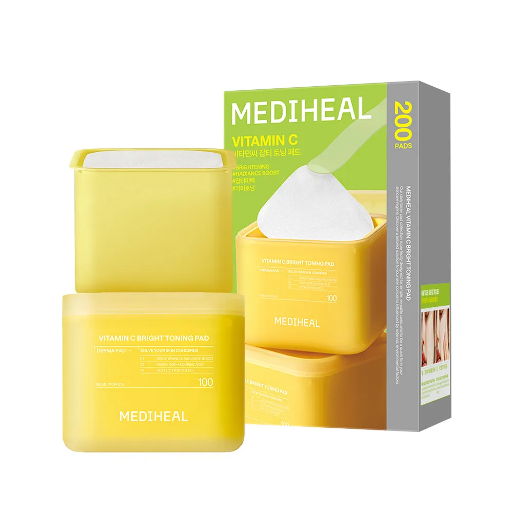 [7types] MEDIHEAL Toner Pad 100+100ct Double Set - Image 5 of 7