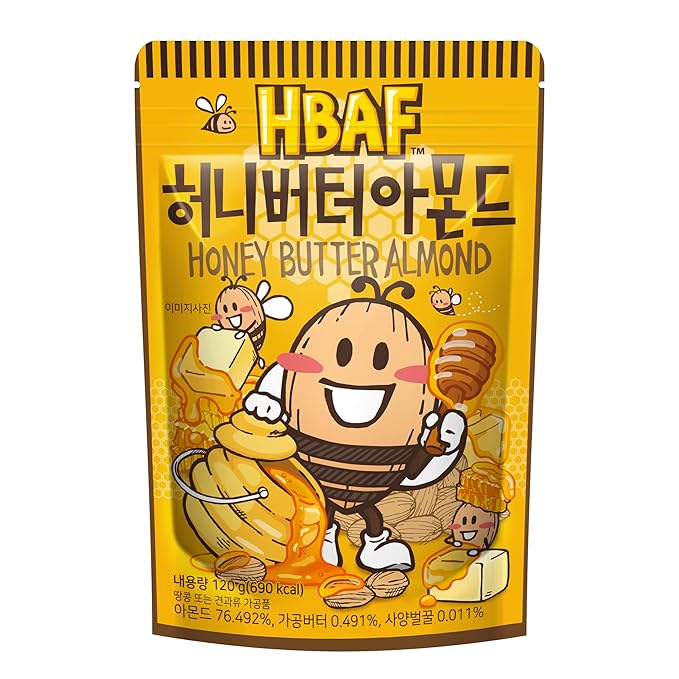 HBAF Honey Butter Almond 4.23 oz.(120g)