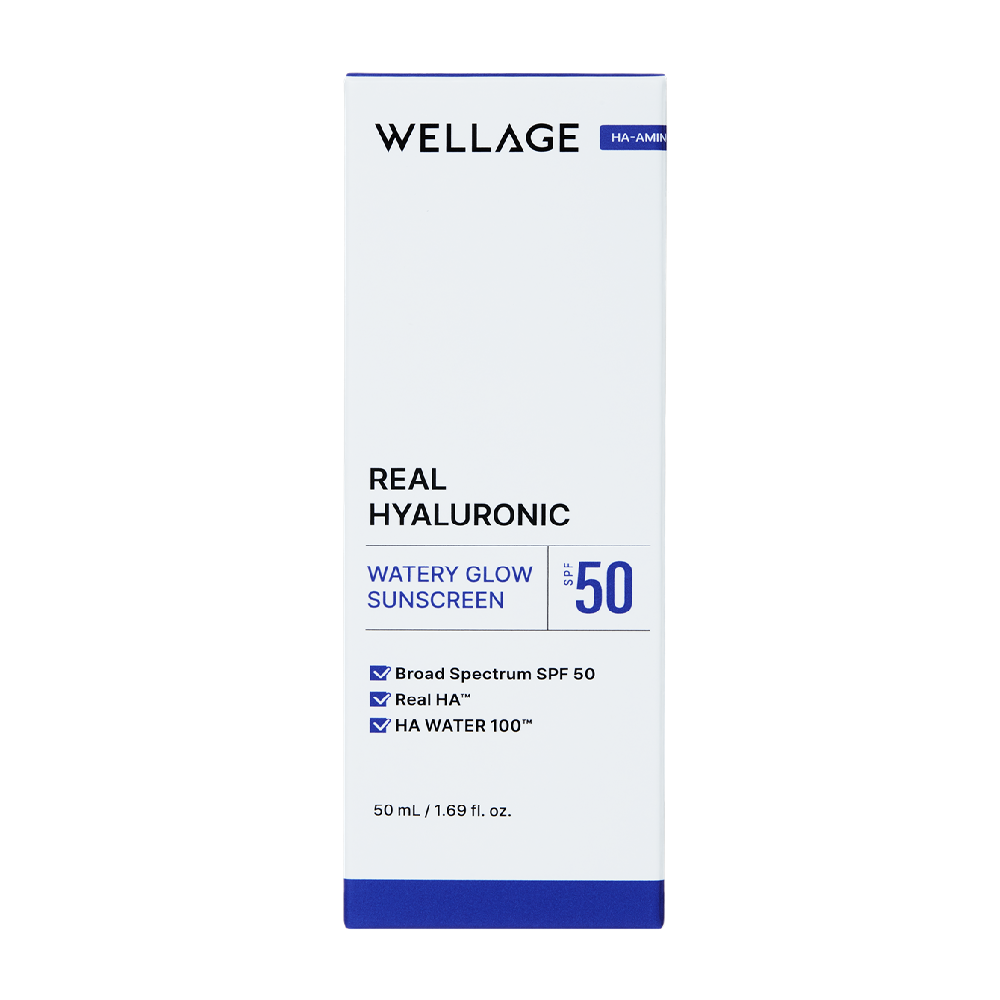 Wellage Real Hyaluronic Watery Glow Sunscreen 1.69 fl. oz.(50ml) x 2ea - Image 2 of 2