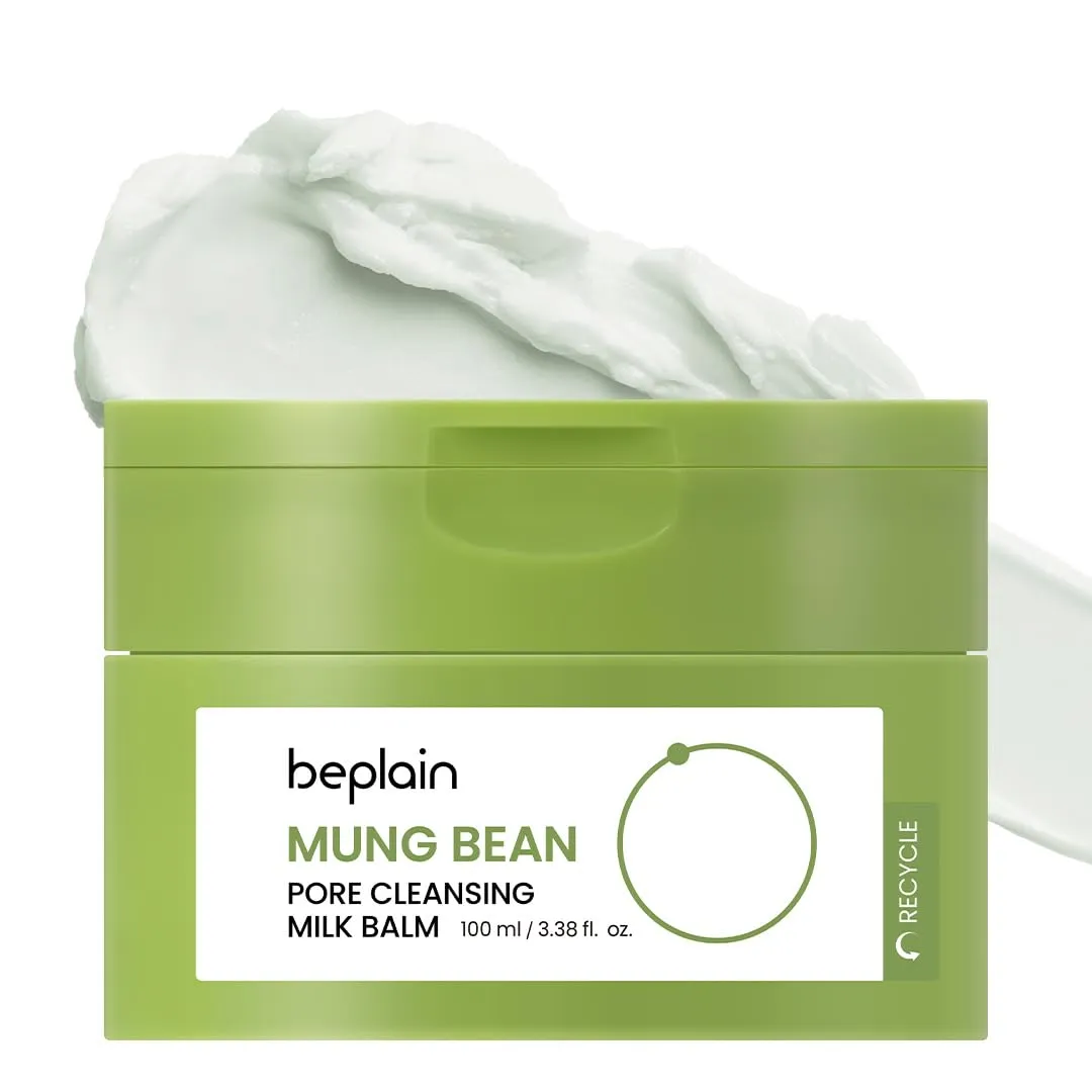 beplain Mung Bean Pore Cleansing Milk Balm 3.38 fl. oz.(100ml)