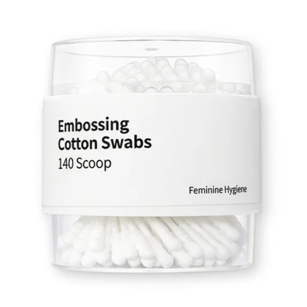 OLIVEYOUNG Embossing Cotton Swabs (140ea)