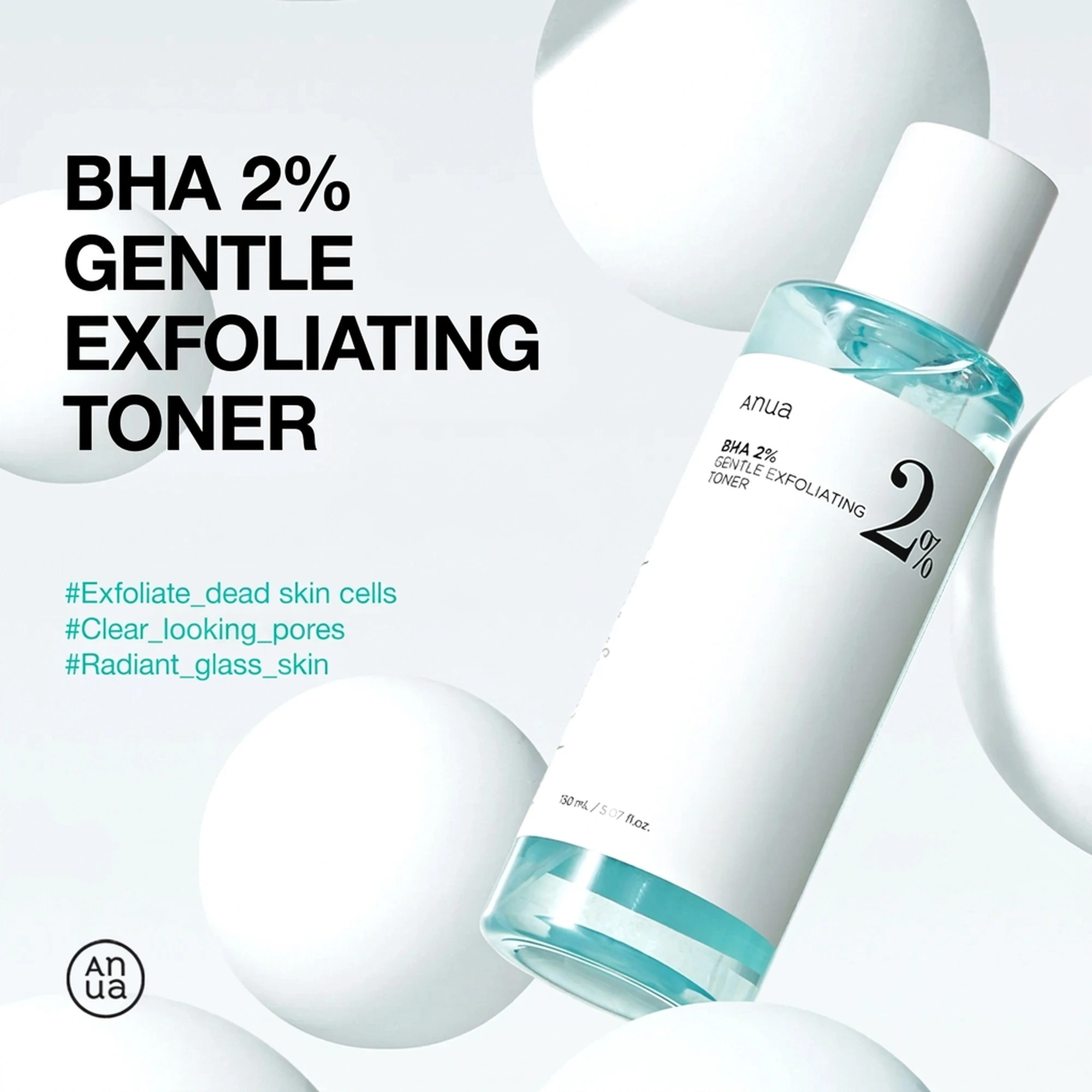 Anua BHA 2% Gentle Exfoliating Toner 5.07 fl. oz.(150ml) - Image 2 of 4