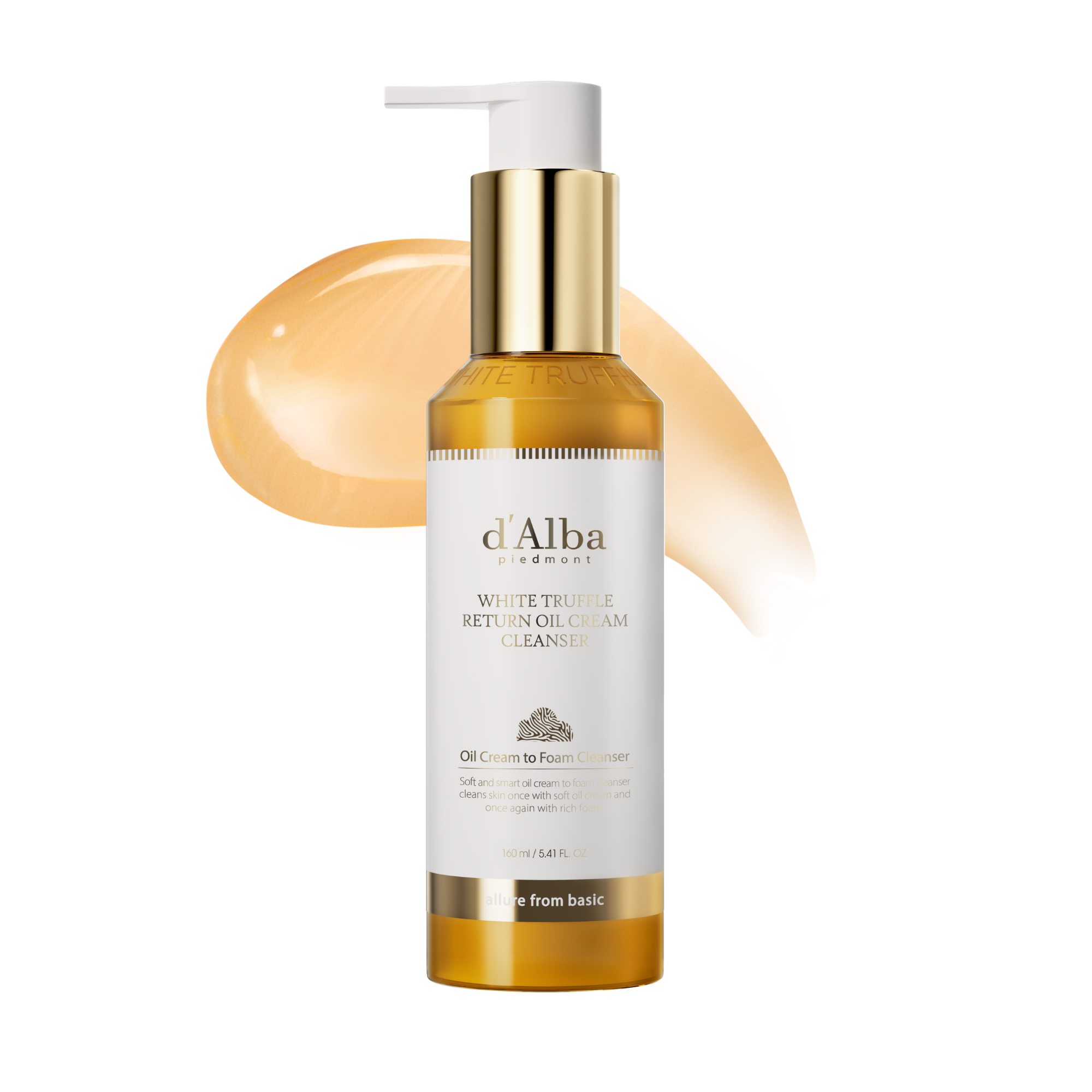 d’alba White Truffle Return Oil Cream Cleanser 5.41 fl. oz.(160ml)