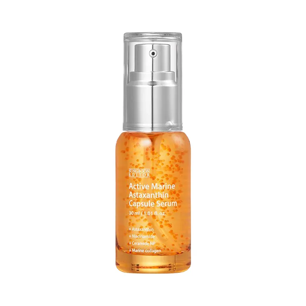 SUNGBOON EDITOR Active Marine Astaxanthin Capsule Serum 1.01 fl. oz.(30ml)
