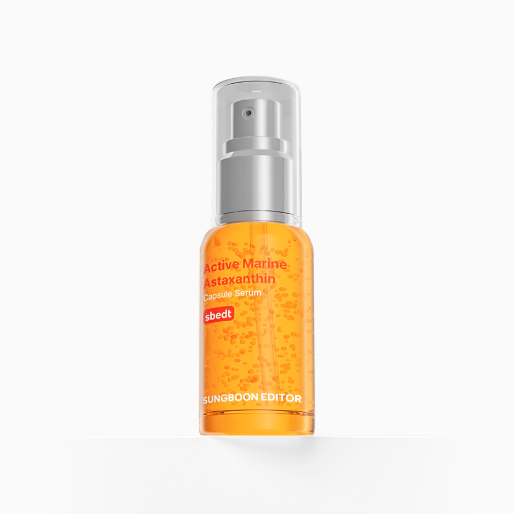 SUNGBOON EDITOR Active Marine Astaxanthin Capsule Serum 1.01 fl. oz.(30ml)