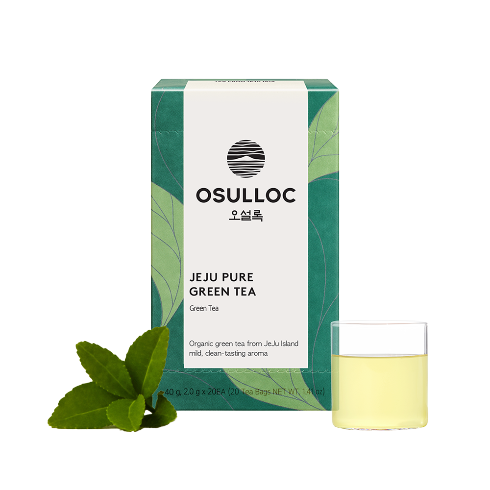 OSULLOC Jeju Pure Green Tea 0.07 oz.(2g) x 20ea