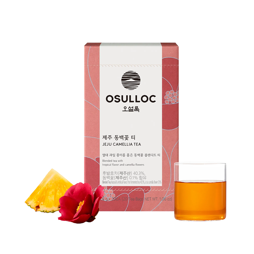 OSULLOC Jeju Camellia Tea 0.07 oz.(2g) x 20ea