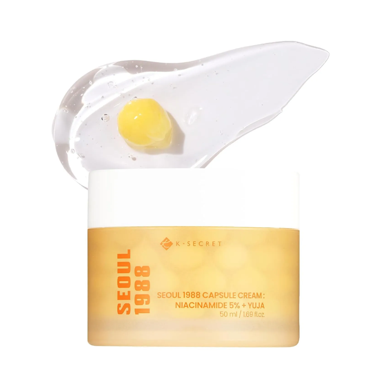K-SECRET Seoul 1988 Capsule Cream : Niacinamide 5% + Yuja 1.69 fl