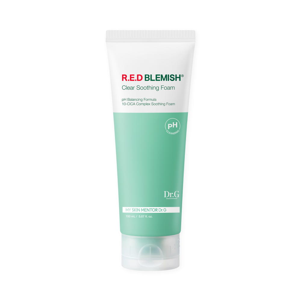 Dr.G Ph Cleansing R.e.d Blemish Clear Soothing Foam 5.07 fl. oz.(150ml) - Image 2 of 2