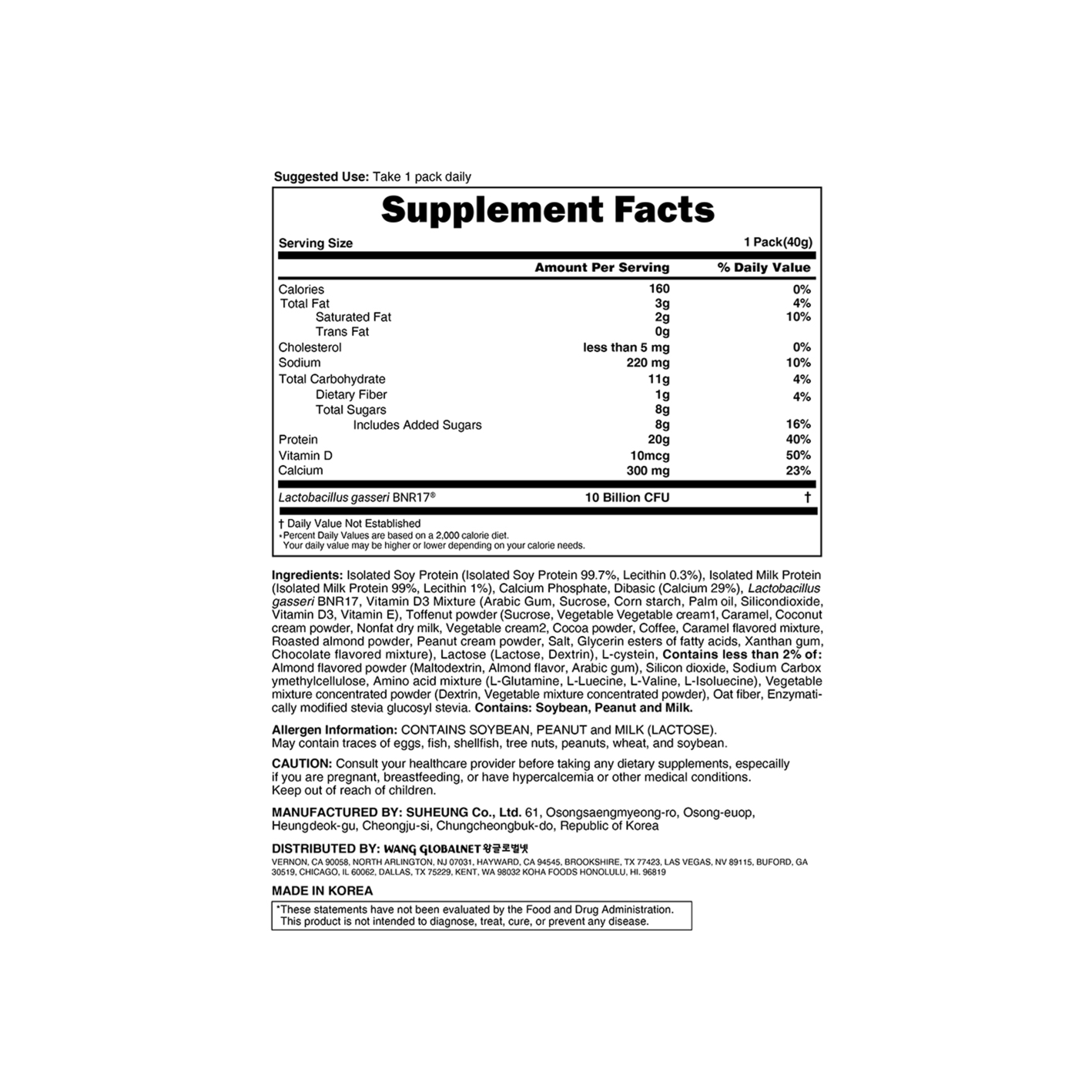 BNRThin Protein 1.41 oz.(40g) - Image 2 of 2