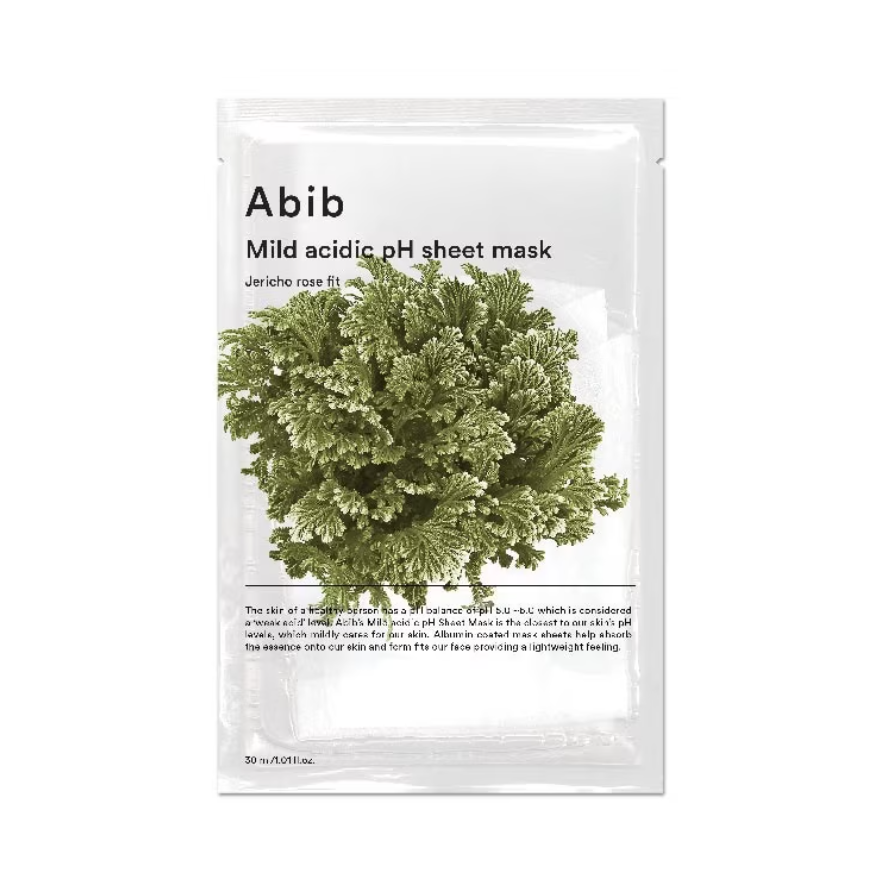 Abib Mild Acidic Ph Sheet Mask Jericho Rose Fit 1.01 fl. oz.(30ml)