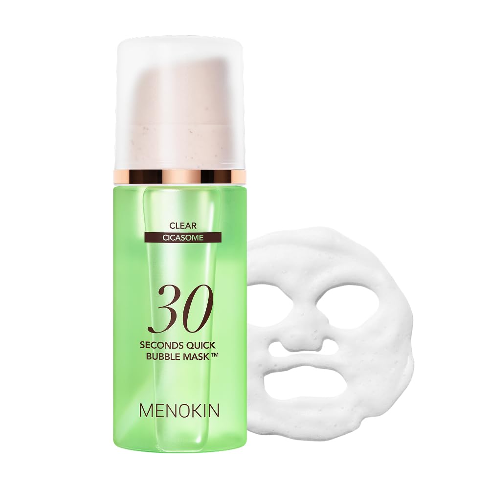 Menokin 30s Quick Bubble Mask Clear 3.21 fl. oz.(95ml)