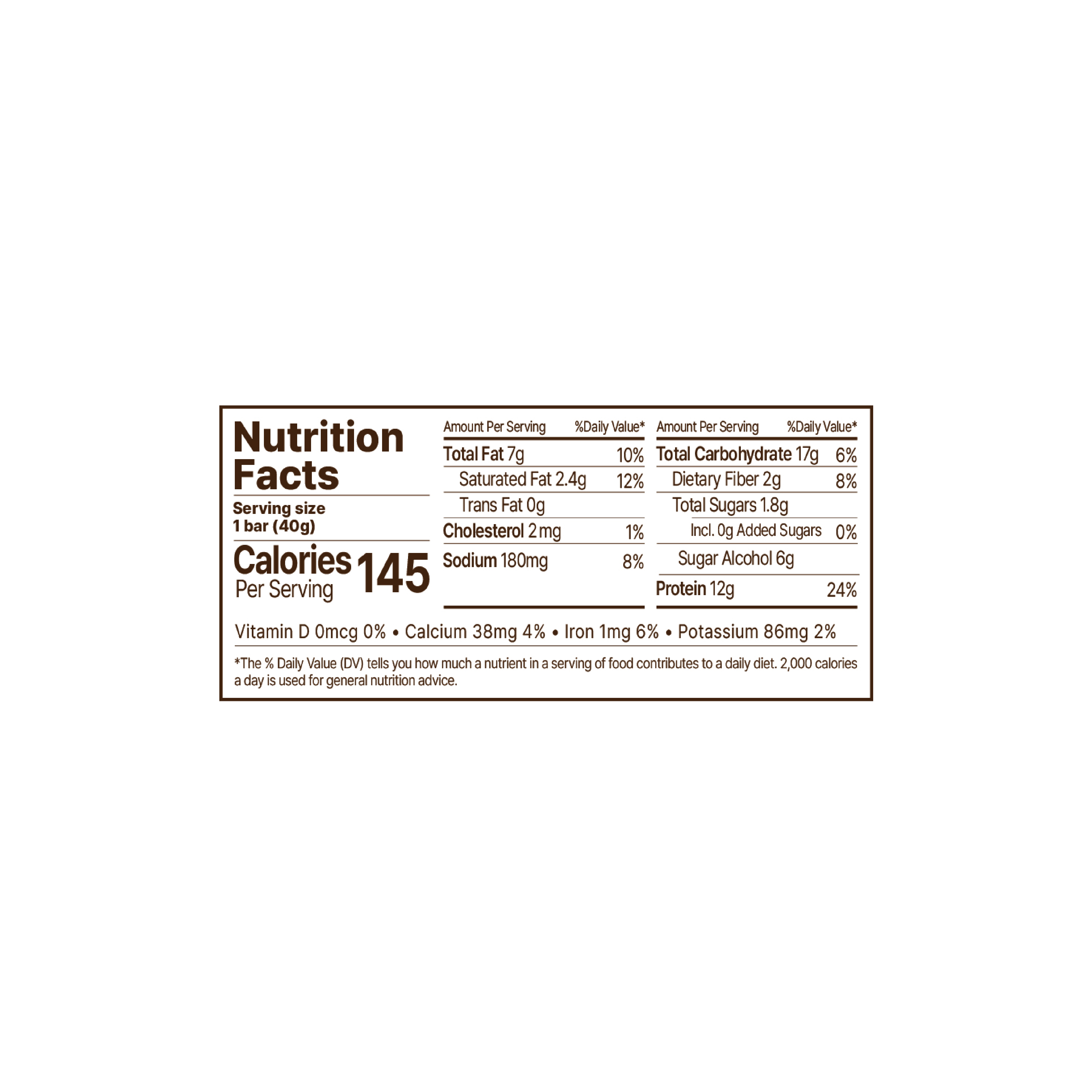 [4flavors] PPAEBAR Real Chocolate Protein Bar 1.4 oz.(40g) - Image 7 of 8