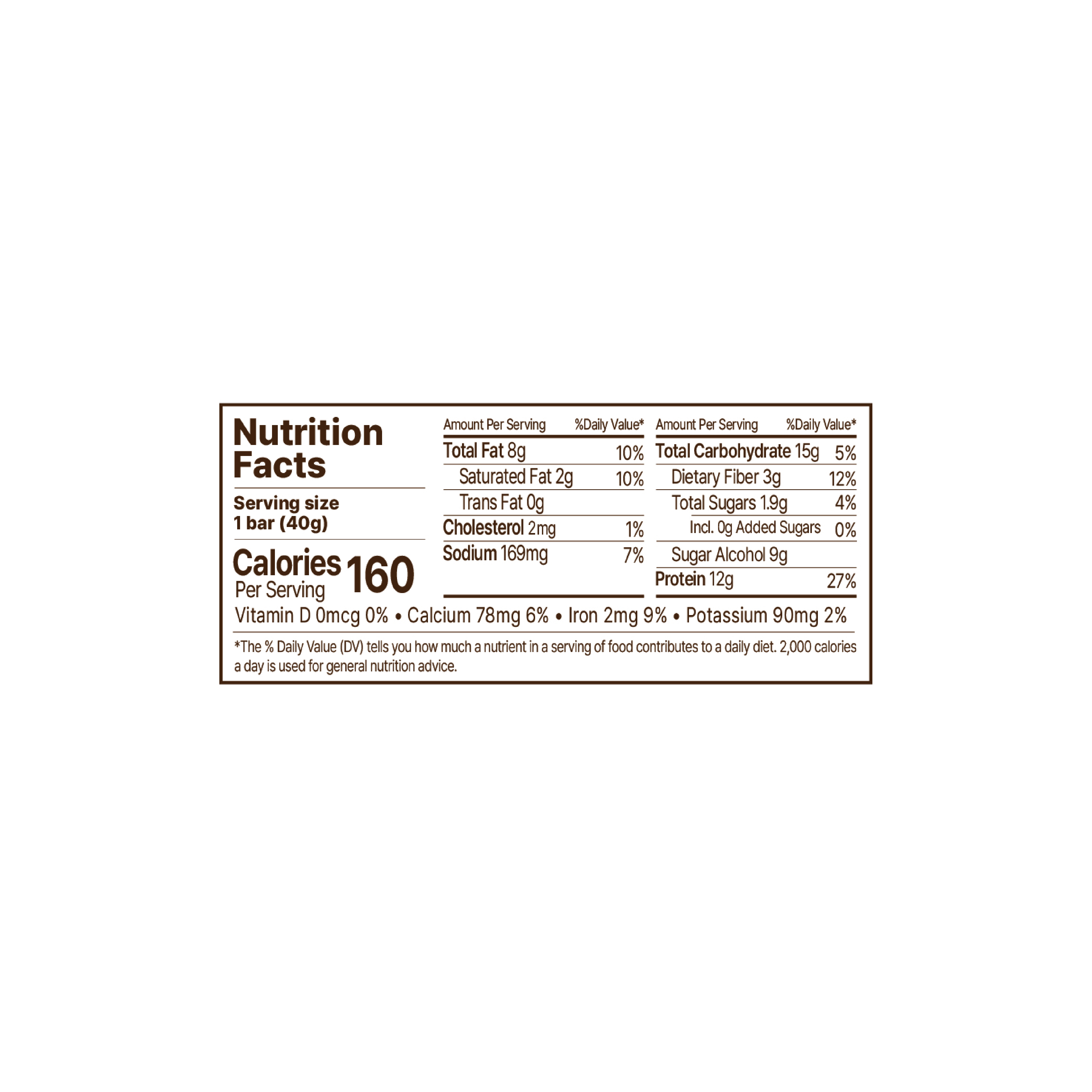 [4flavors] PPAEBAR Real Chocolate Protein Bar 1.4 oz.(40g) - Image 8 of 8