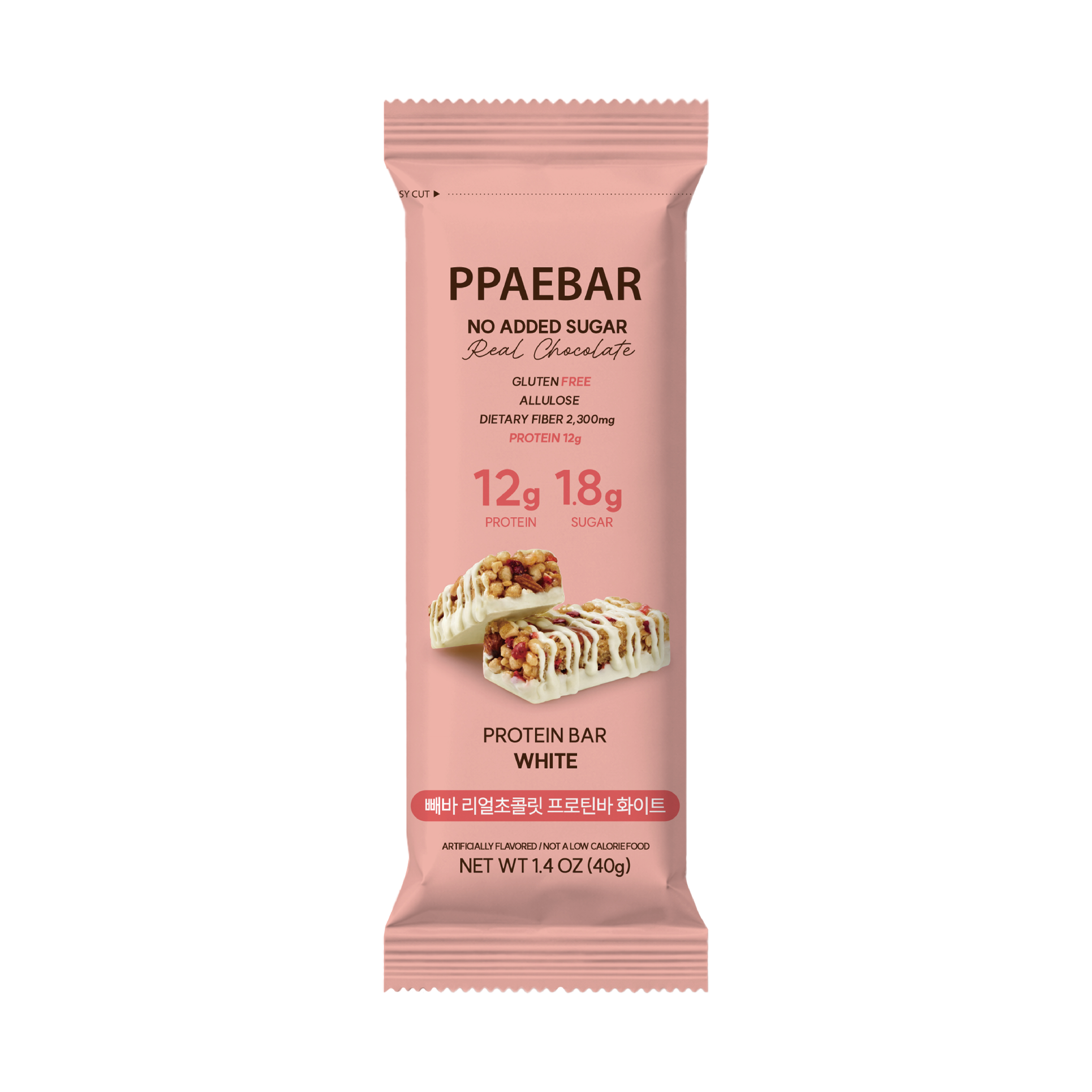 [4flavors] PPAEBAR Real Chocolate Protein Bar 1.4 oz.(40g) - Image 3 of 8