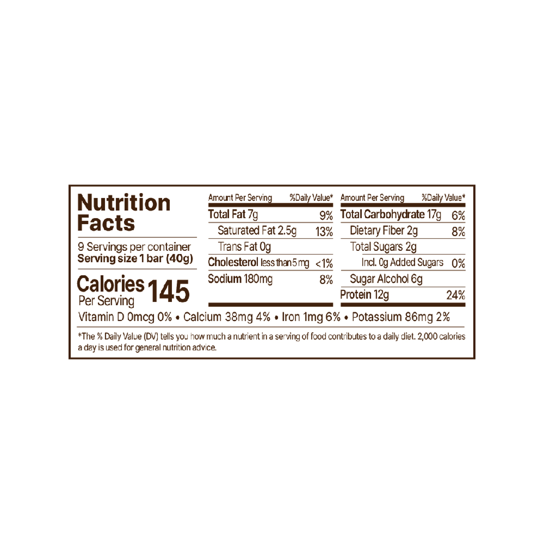 [4flavors] PPAEBAR Real Chocolate Protein Bar 1.4 oz.(40g) x 9ea - Image 7 of 8