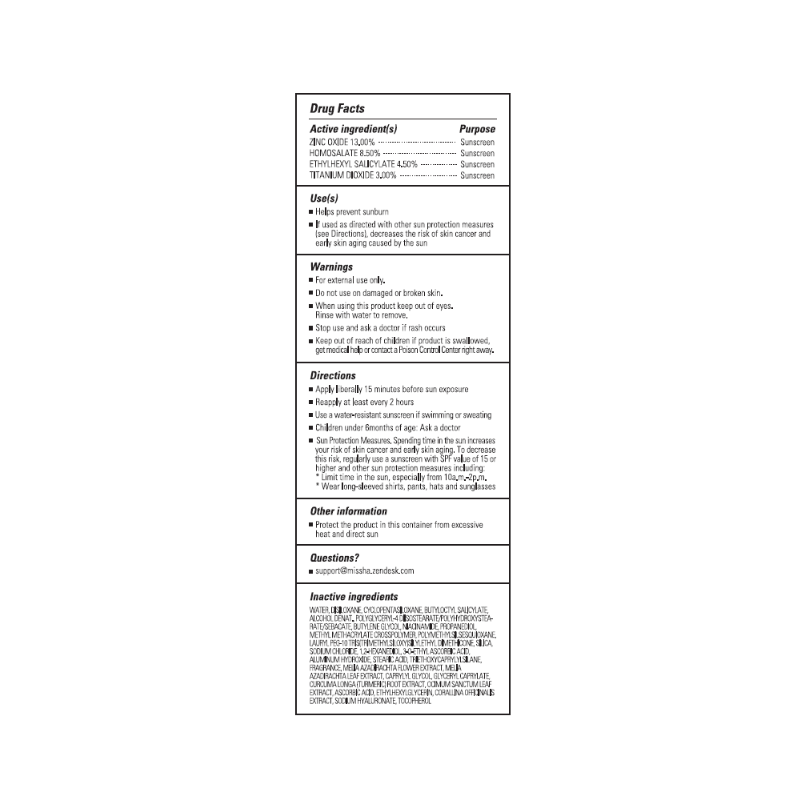 MISSHA All Around Vita C Sunscreen 2.36 fl. oz.(70ml) - Image 2 of 2
