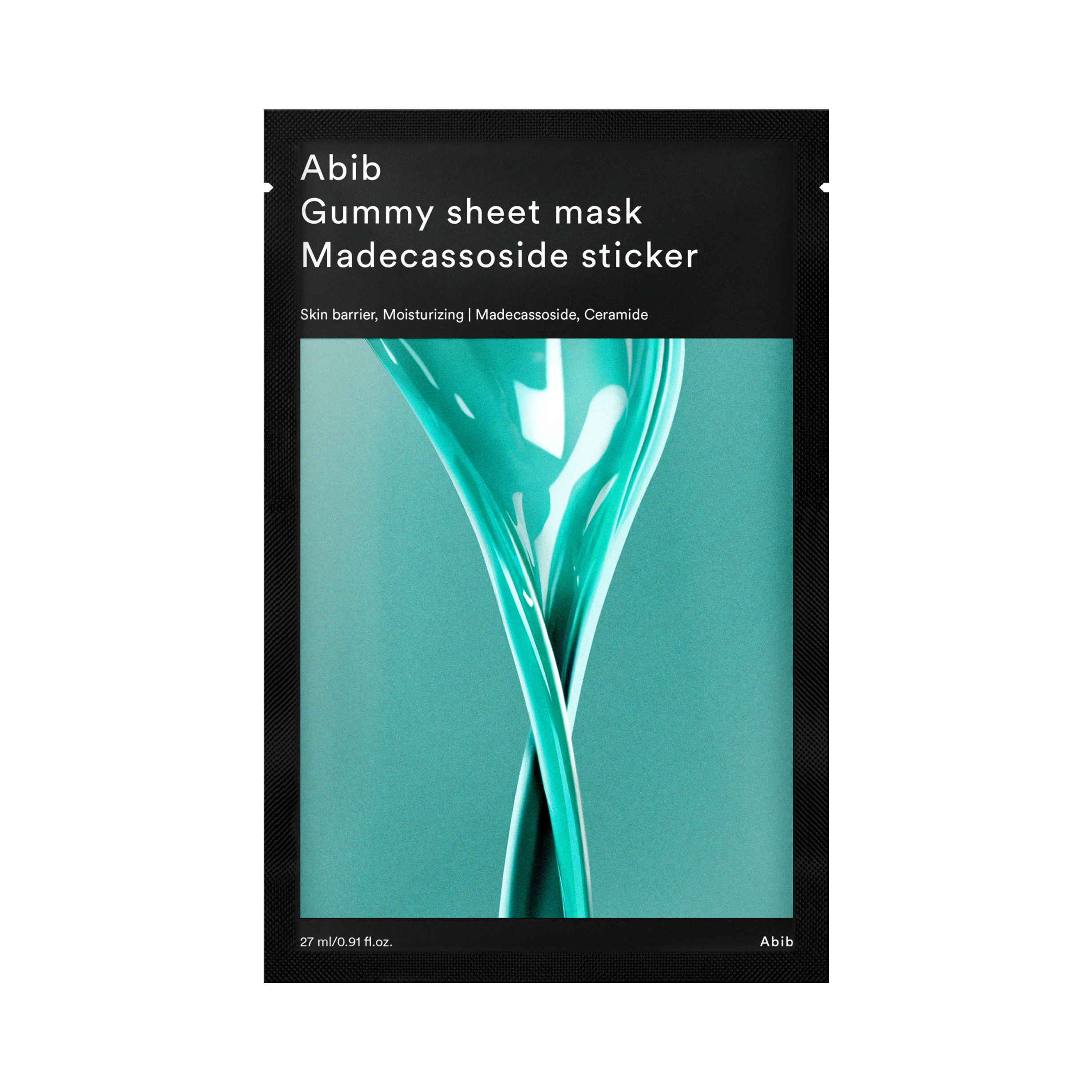 Abib Gummy Sheet Mask Madecassoside Sticker 0.91 fl. oz.(27ml)