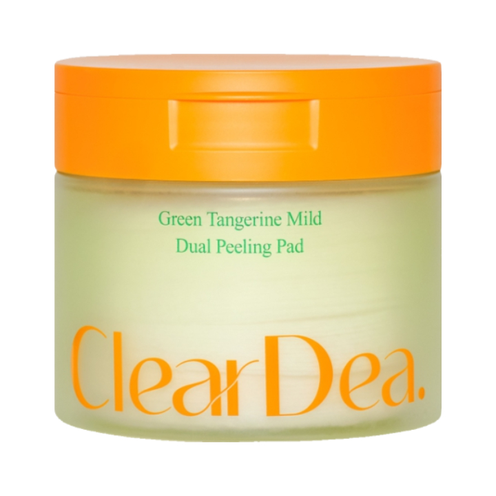 ClearDea Green Tangerine Mild Dual Peeling Pad 4.73 fl. oz.(140ml) 50pads