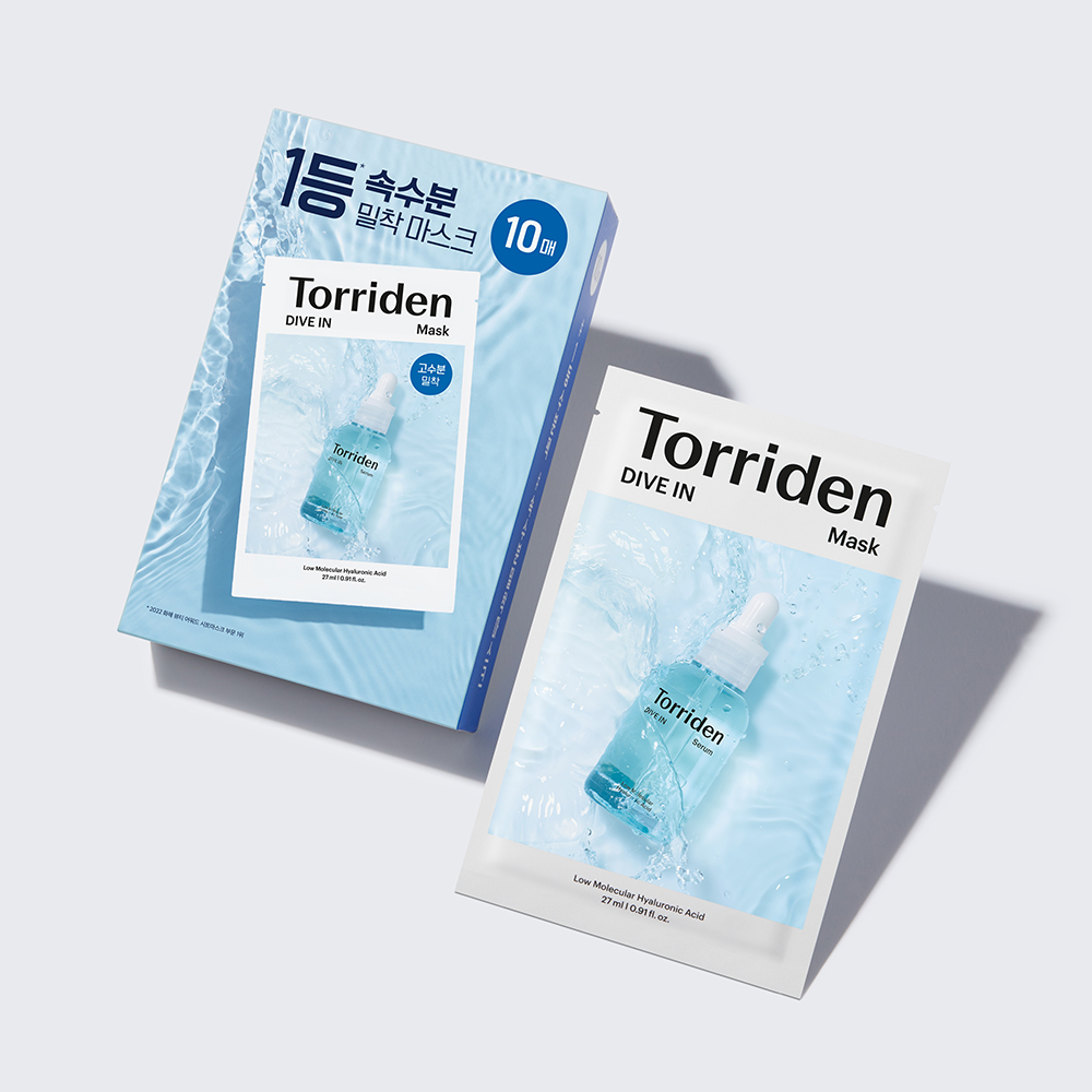 Torriden Dive-in Low Molecular Hyaluronic Acid Mask Sheet 10ea 0.91 fl. oz.(27ml) - Image 3 of 3