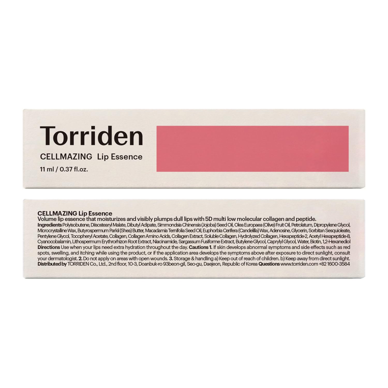 Torriden Cellmazing Low Molecular Collagen Lip Essence 0.37 fl. oz.(11ml) - Image 2 of 2