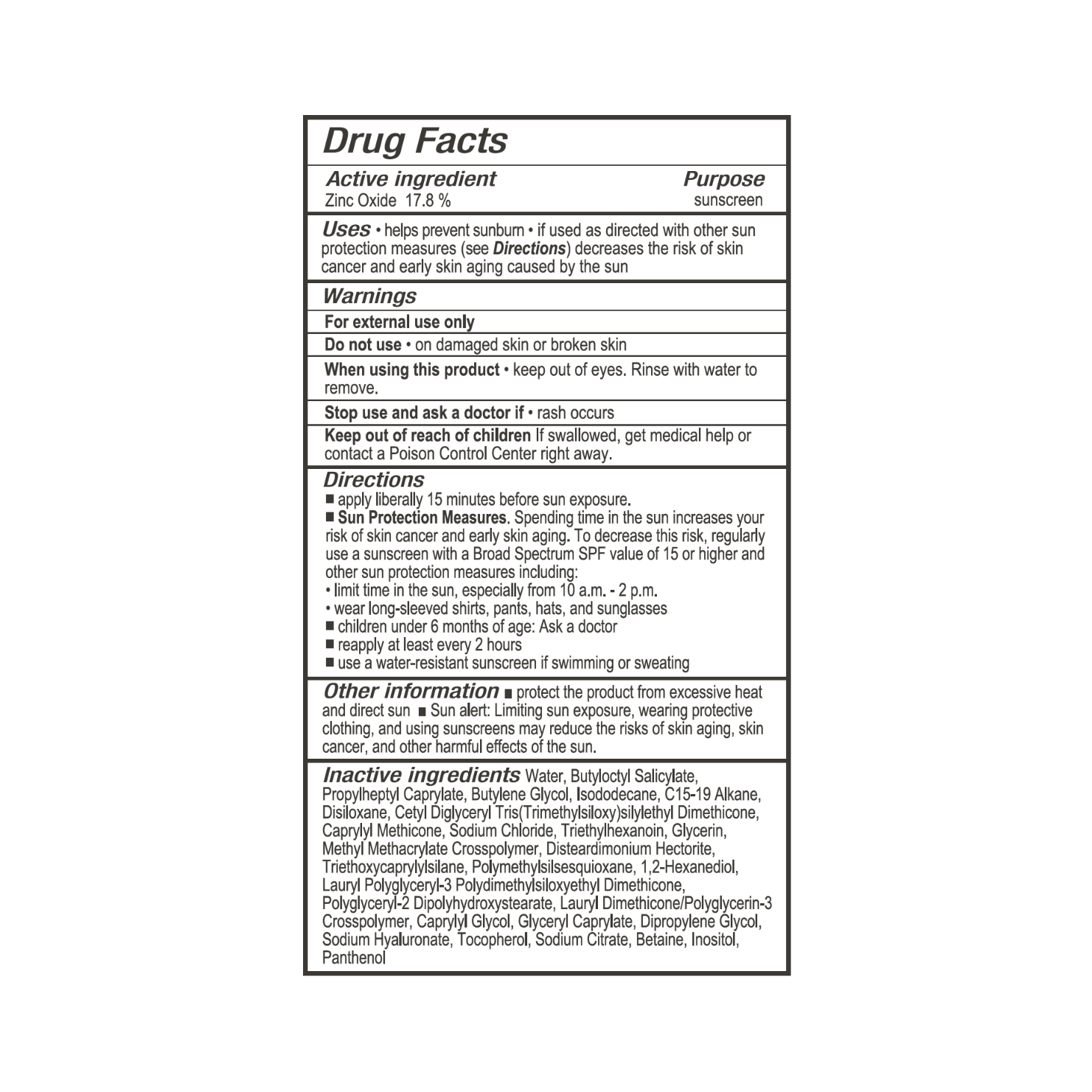 Isntree Hyaluronic Acid Natural Sun Cream 1.69 fl. oz.(50ml) - Image 2 of 2