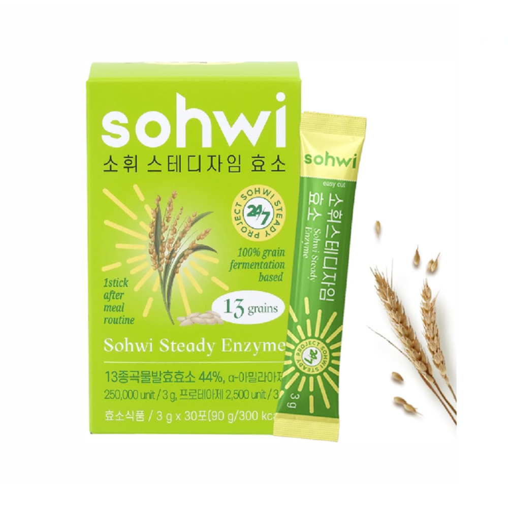 Sohwi Steady Enzyme 0.1 oz.(3g) x 30ea