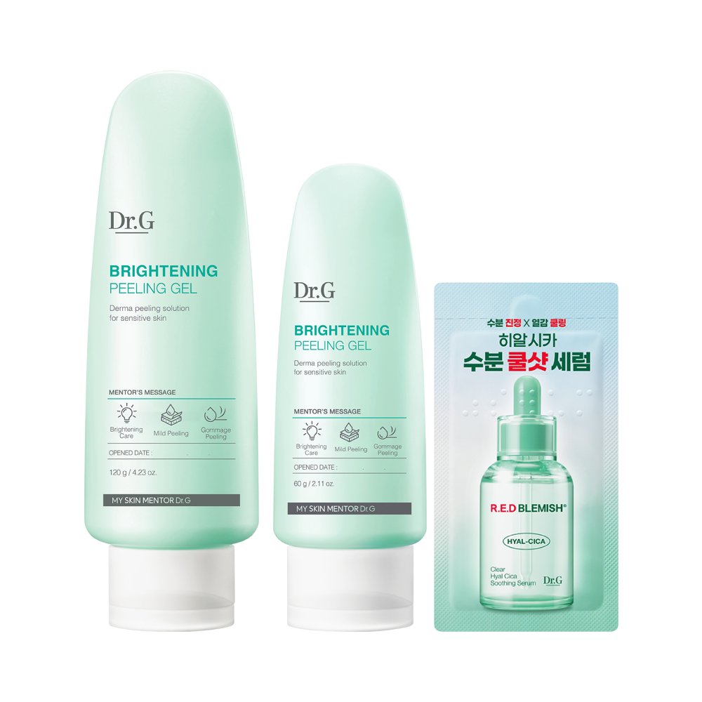 Dr.G Brightening Peeling Gel 4.23 oz.(120g) + 2.11 oz.(60g) +