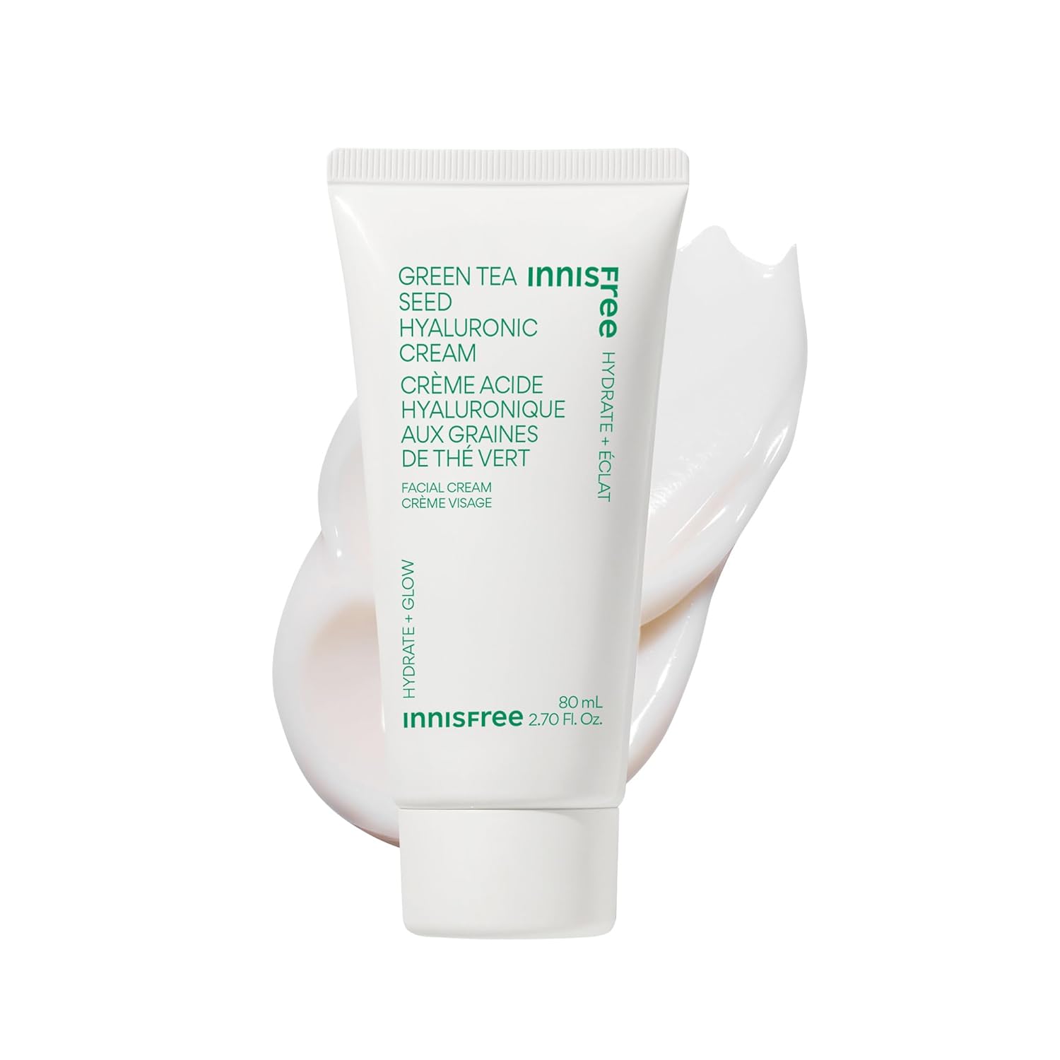 innisfree Green Tea Seed Hyaluronic Cream Jumbo Tube 2.7 oz.(80ml)