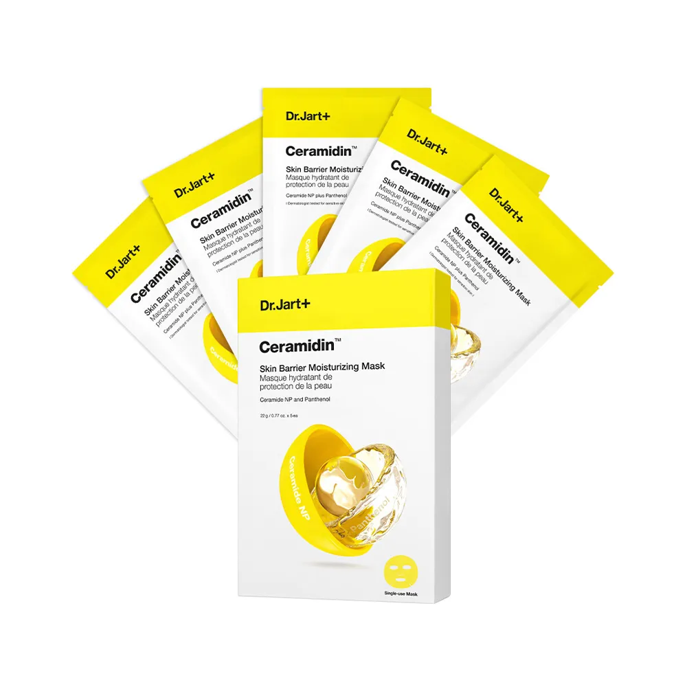 Dr.Jart+ Ceramidin™ Skin Barrier Moisturizing Mask 5-pack 