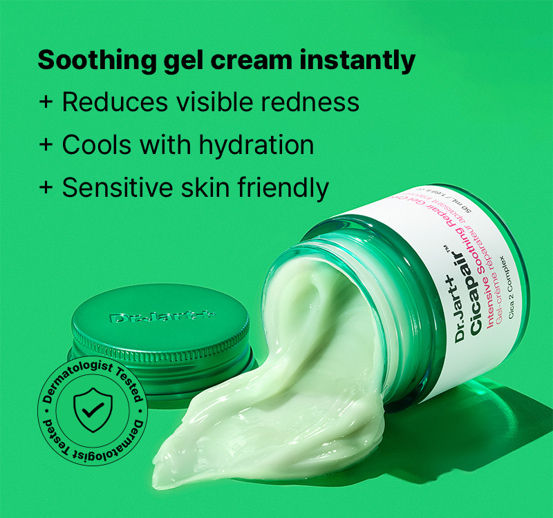 Dr.Jart+ Cicapair™ Intensive Soothing Repair Gel Cream 1.69 fl. oz.(50ml) - Image 3 of 4