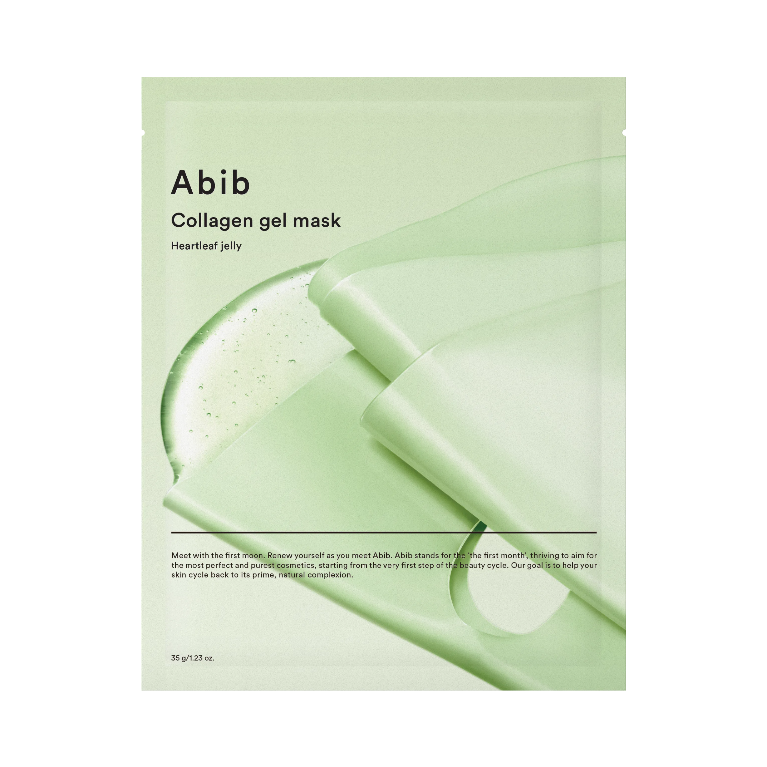 Abib Collagen Gel Mask Heartleaf Jelly 1.23 oz.(35g)