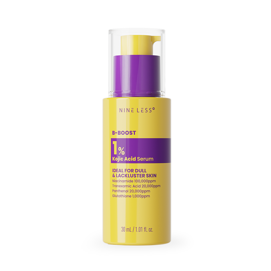 NINE LESS B-BOOST 1% Kojic Acid Serum 1.01 fl oz.(30ml) | OLIVE