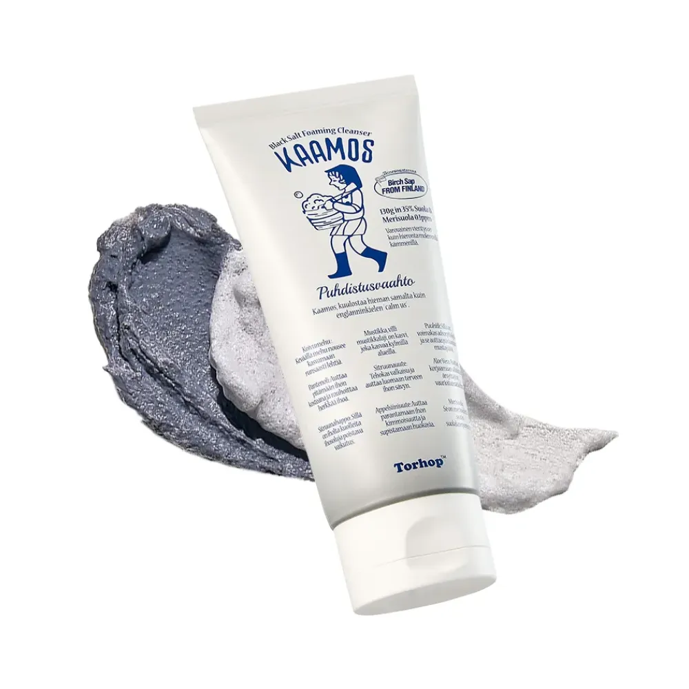 Torhop Kaamos Black Salt Foaming Cleanser 4.58 oz.(130g)