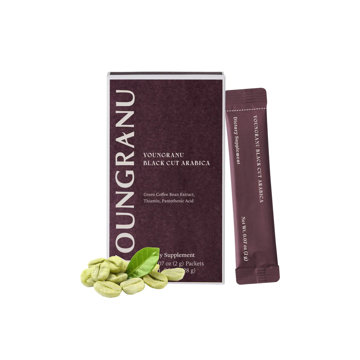 YOUNGRANU Black Cut Arabica 0.07 oz.(2g) x 14ea