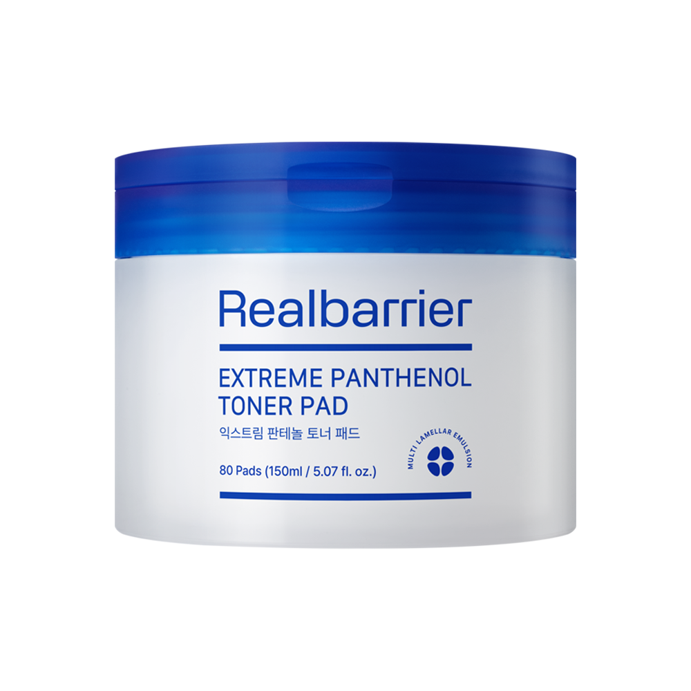 Real Barrier Extreme Panthenol Toner Pad 80ea 5.07 fl. oz.(150ml)