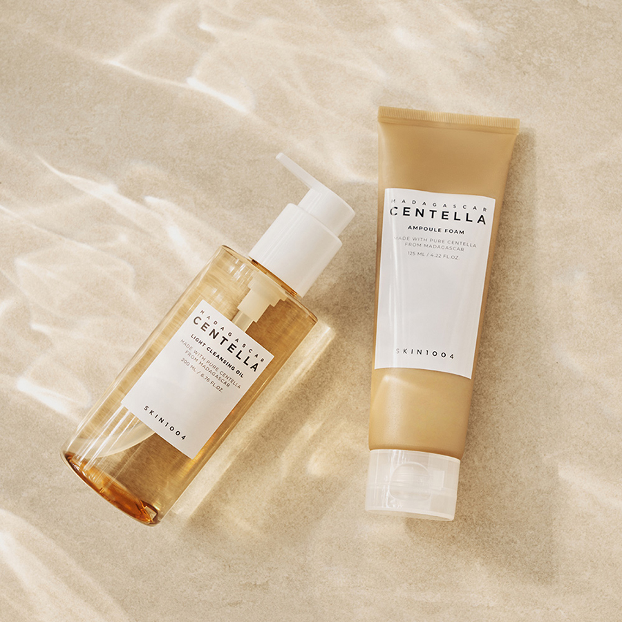 SKIN1004 Madagascar Centella Double Cleansing Duo Set (Cleansing oil 6.76 fl. oz.(200ml) + Cleaning Foam 4.22 fl. oz.(125ml)) - Image 3 of 3