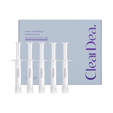 ClearDea Mucin Collanetinal Timeless Serum 5ea 0.13 fl. oz.(4ml)