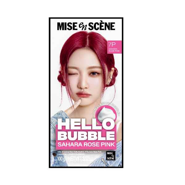 Mise-en-scène Hello Bubble 7p Sahara Rose Pink 3.52 oz.(100g)