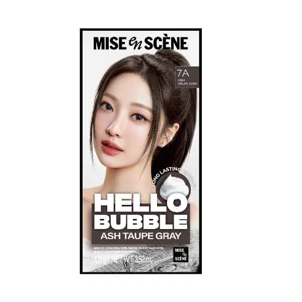 Mise-en-scène Hello Bubble 7a Ash Taupe Gray 3.52 oz.(100g)