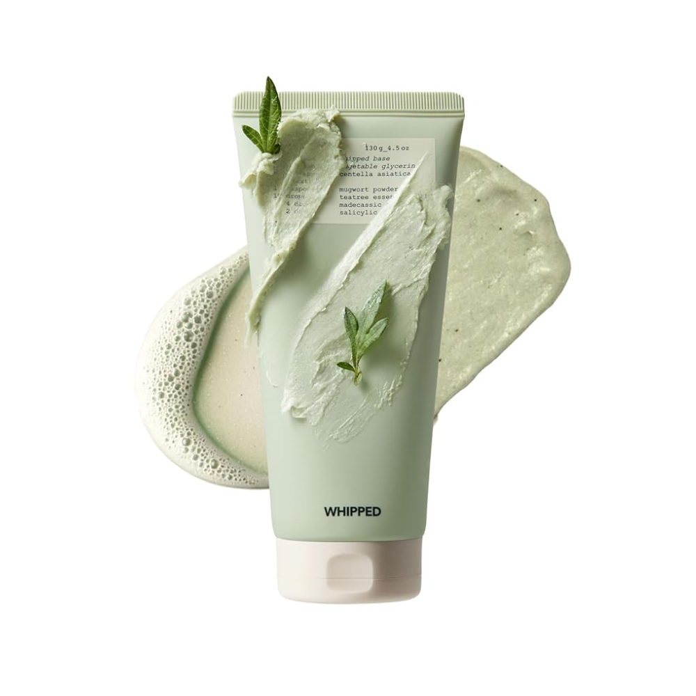 Whipped Mugwort Tea Tree Face Mask Cleanser + Madecassoside 4.5 oz.(130g)