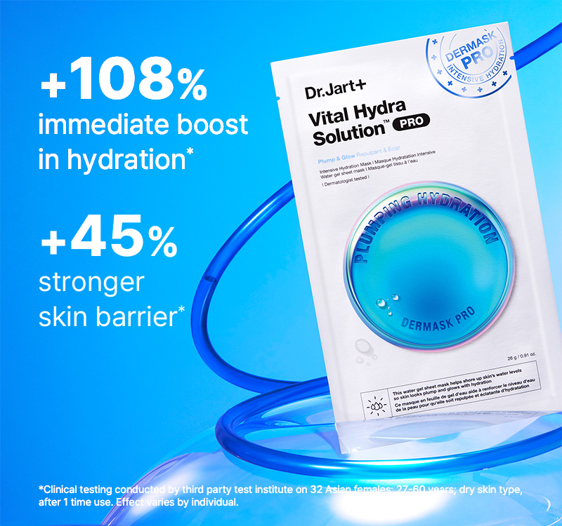 Dr.Jart+ Hydrating & Soothing Face Mask Value Set - Vital Hydra / Soothing / Cicapair / Ceramidin (4P) - Image 2 of 8