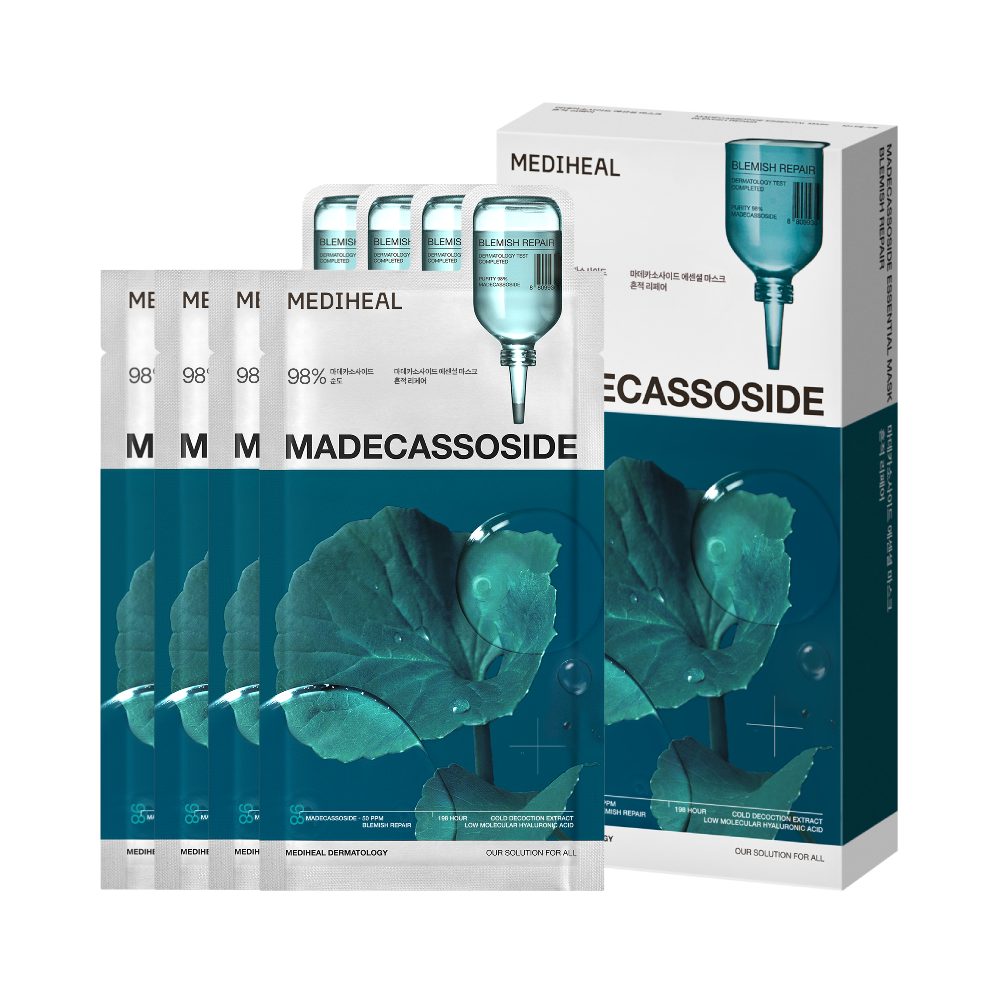 [7types] MEDIHEAL Essential Face Mask 4 Sheets 0.81 fl. oz.(24ml) - Image 2 of 7