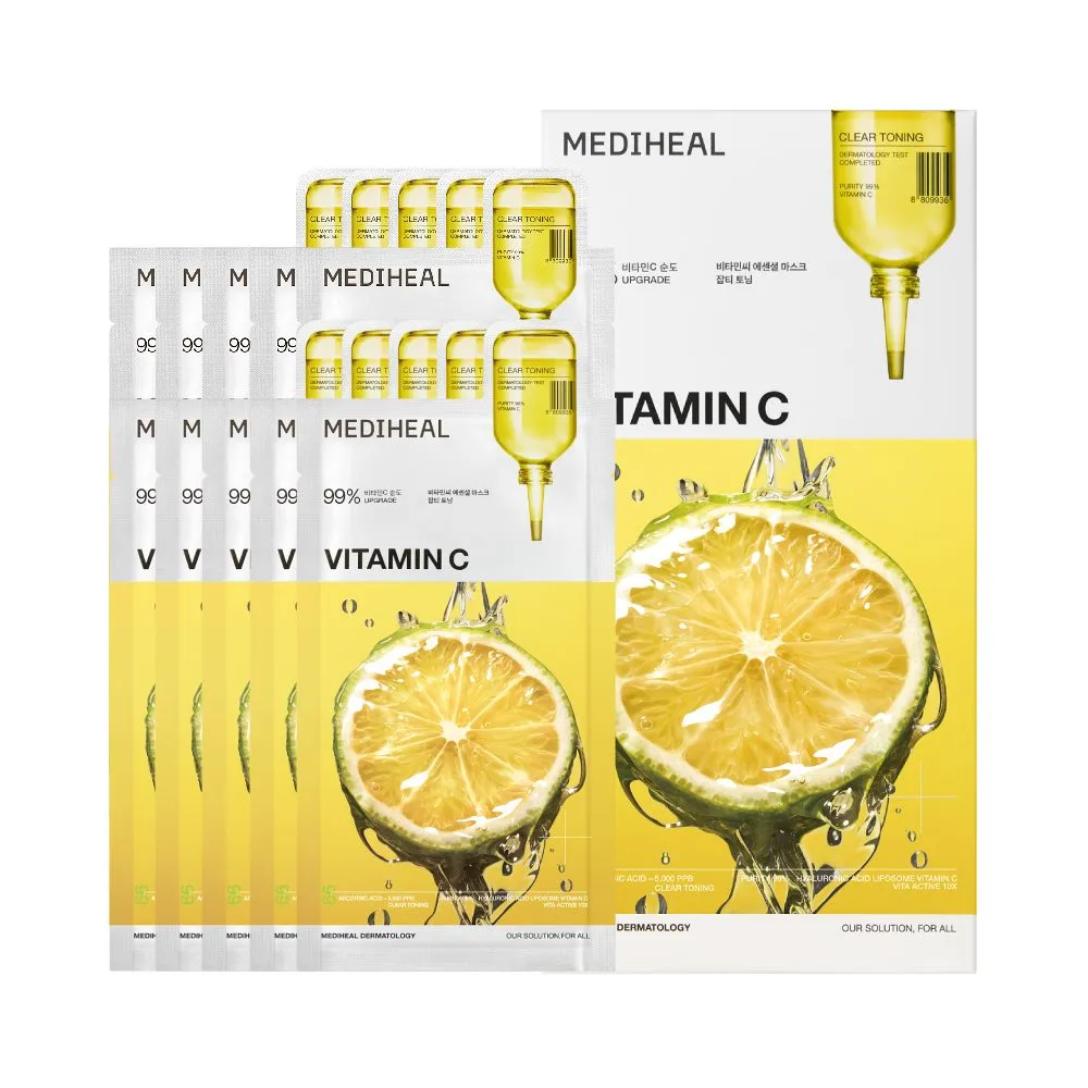 [7types] MEDIHEAL Essential Face Mask 4ct 0.81 fl. oz.(24ml) - Image 6 of 7