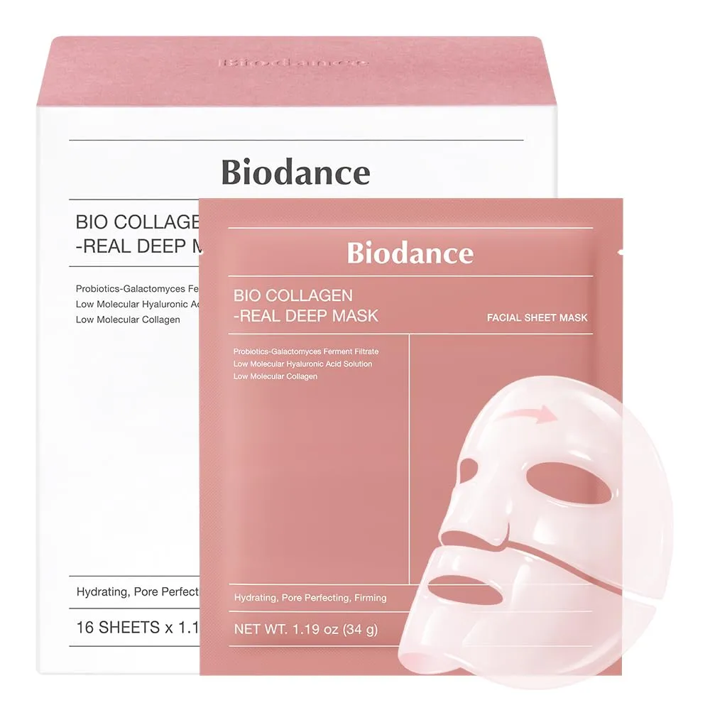Biodance Bio Collagen-Real Deep Mask 16ea x 1.19 oz.(34g)
