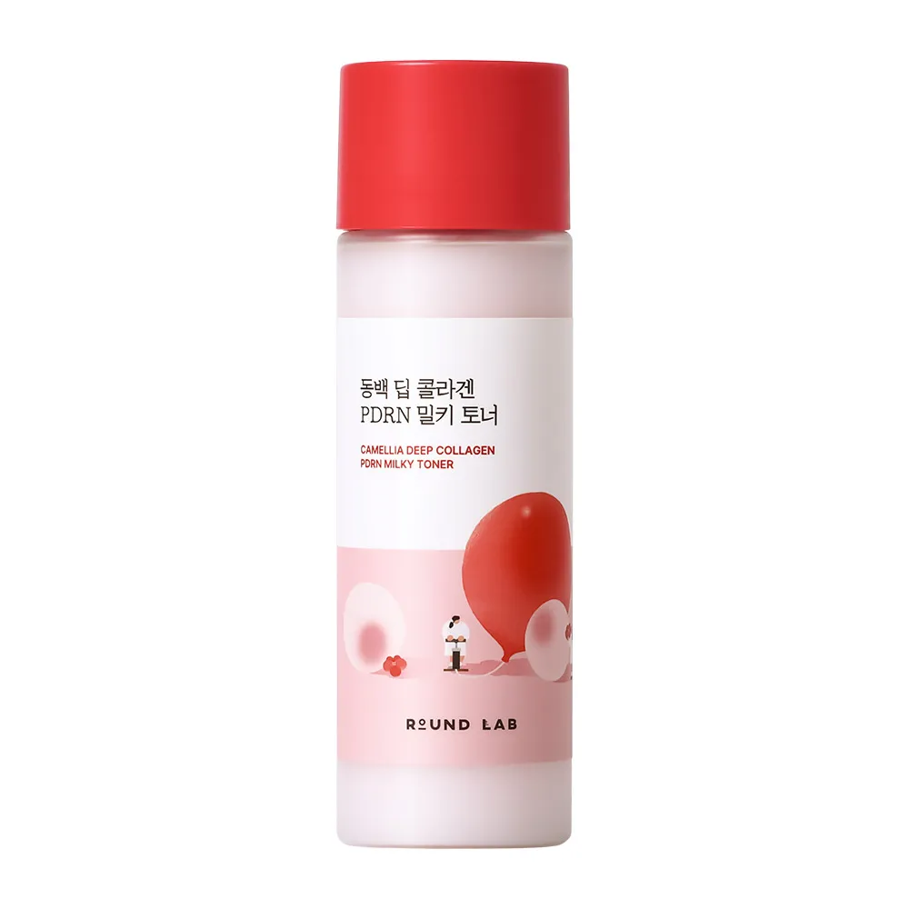 ROUND LAB Camellia Deep Collagen PDRN Milky Toner 5.07 fl. oz.(150ml)