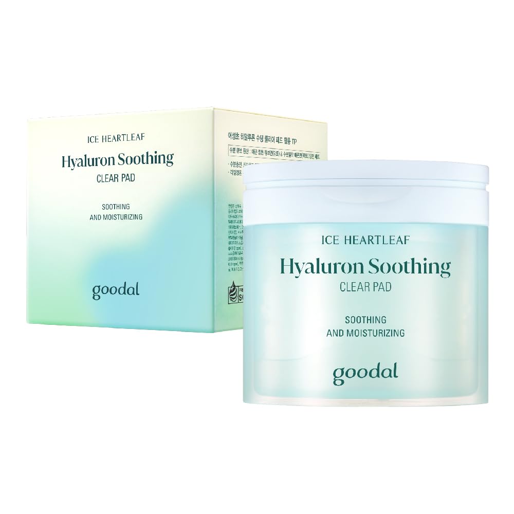 GOODAL Heartleaf Hyaluron Soothing Clear Pad 70ea 7.10 fl. oz.(210ml)